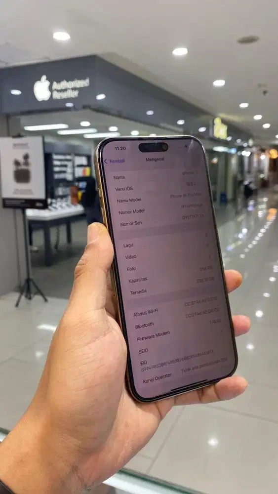 iphone 16 pm 256 ibox dessert titanium