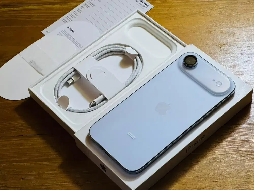 iPhone AIR 256GB iBox BH100% Garansi Desember 2026