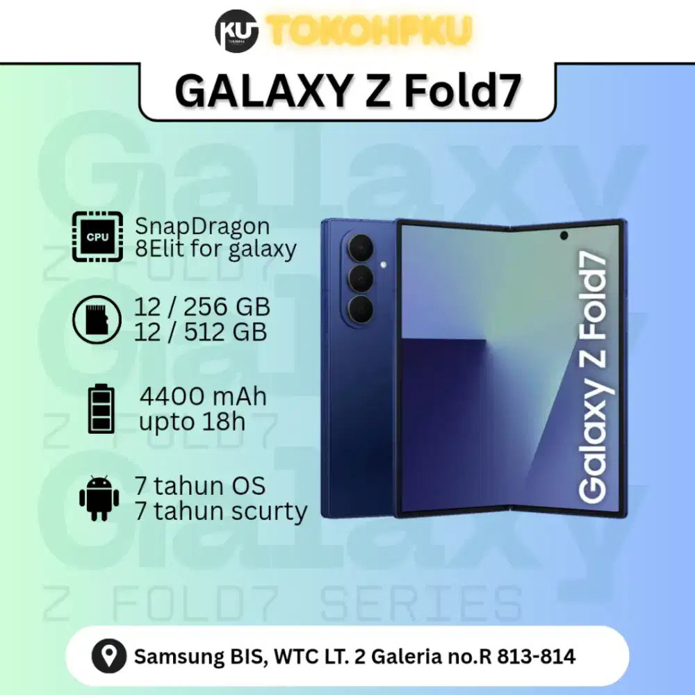 SAMSUNG GALAXY Z FOLD7 12/512GB