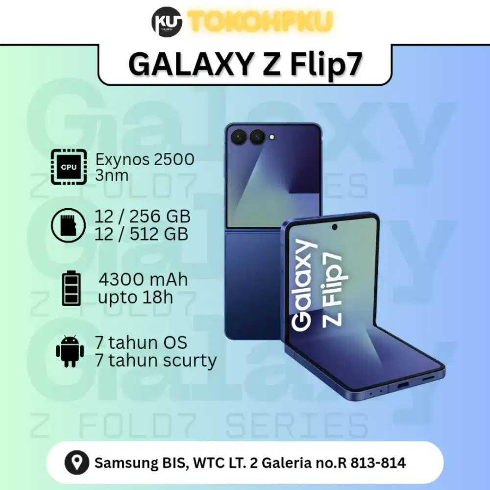SAMSUNG GALAXY Z FLIP7 12/ 512 GB