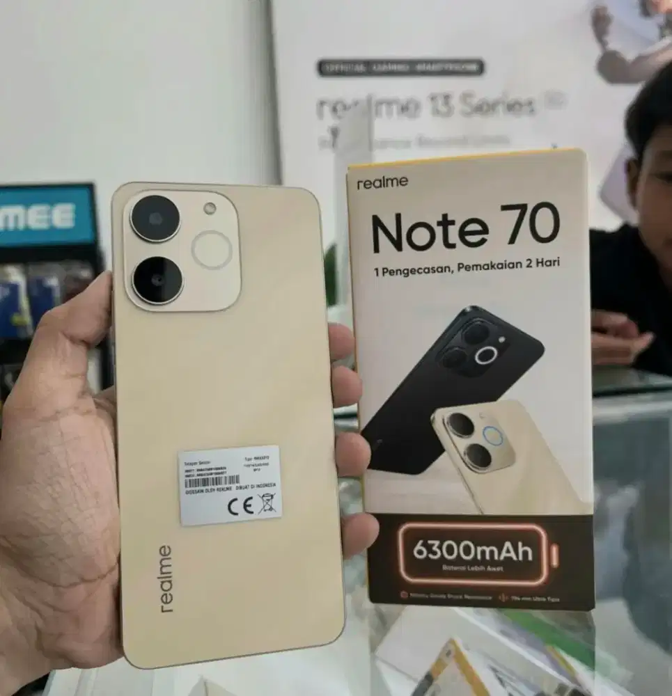 PROMO HP REALME NOTE 70 4/64 BARU