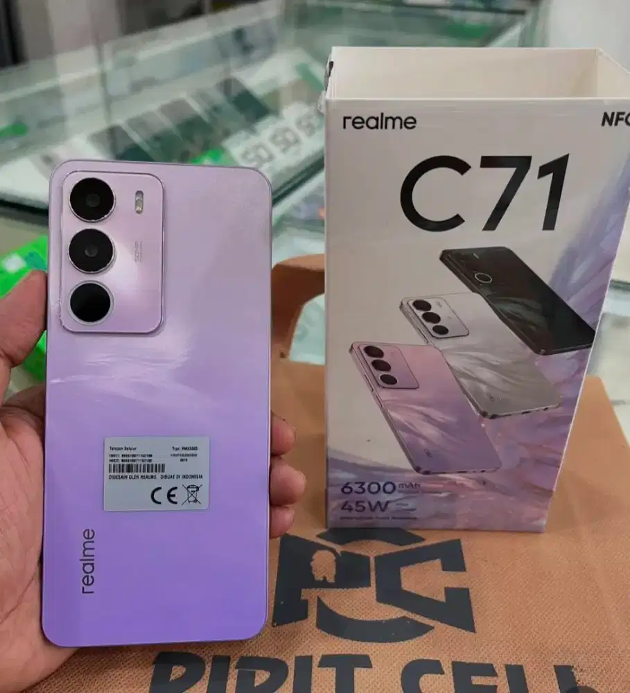 PROMO HP REALME C71 4/128 BARU