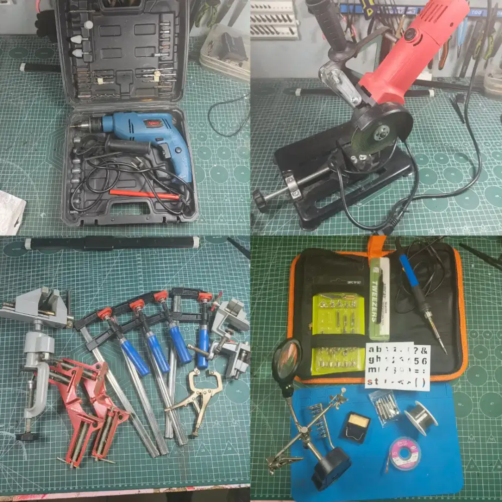 Bor Gerinda Clamp Solder Set second negoin
