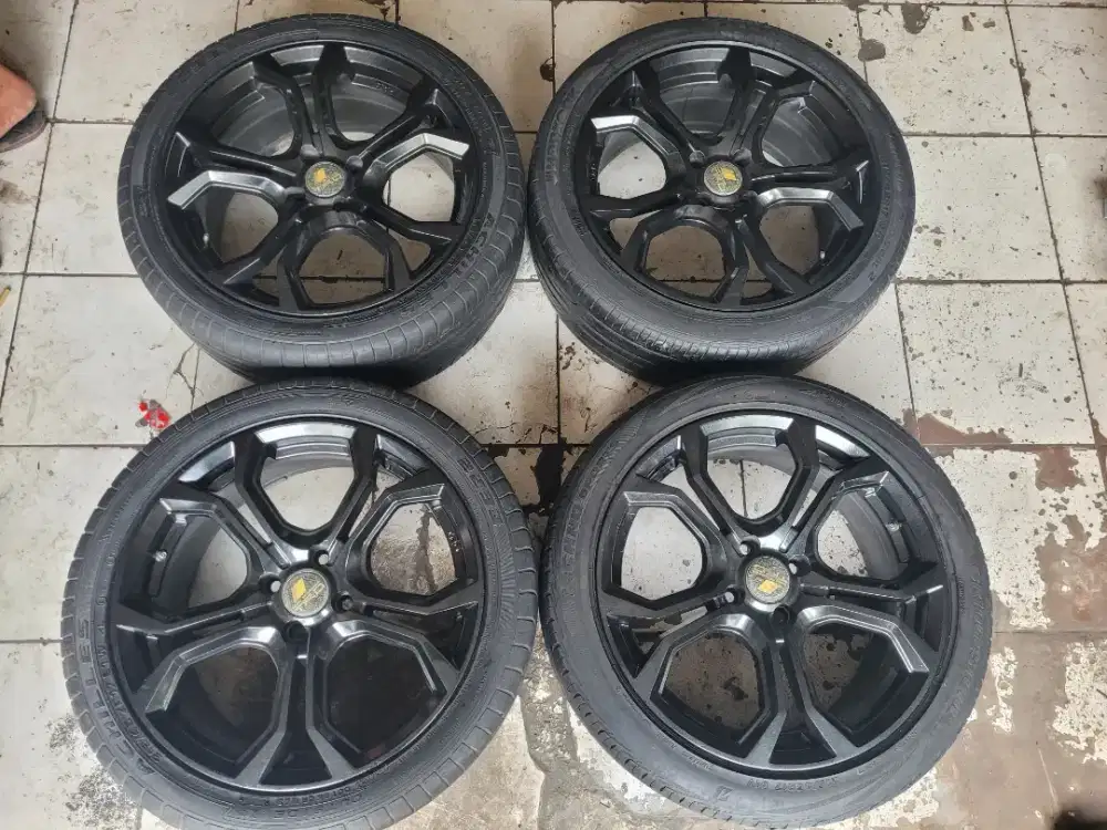 Velg trd R17 pcd 100 paket ban for vios mobilio jazz yaris city freed