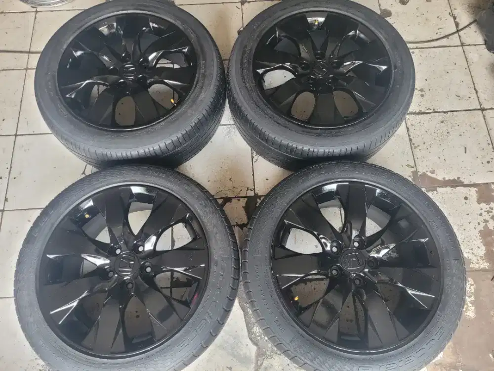 Velg oem honda accord R17 original paket ban second 4pcs terima tt