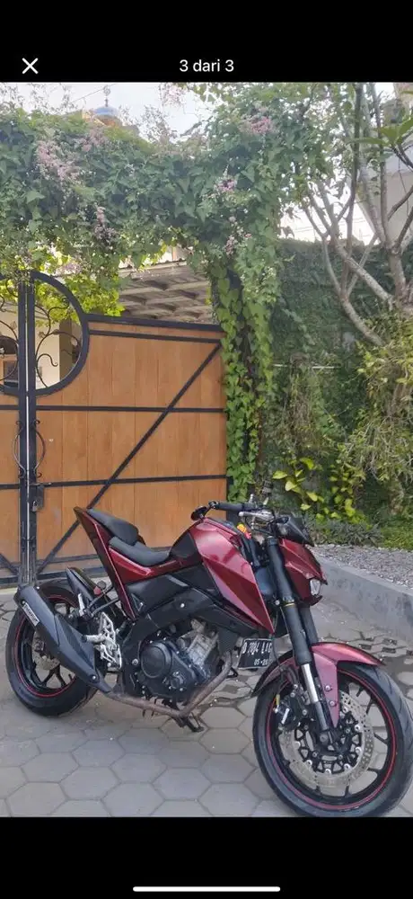 Yamaha xbre 2016 plat d pajak on