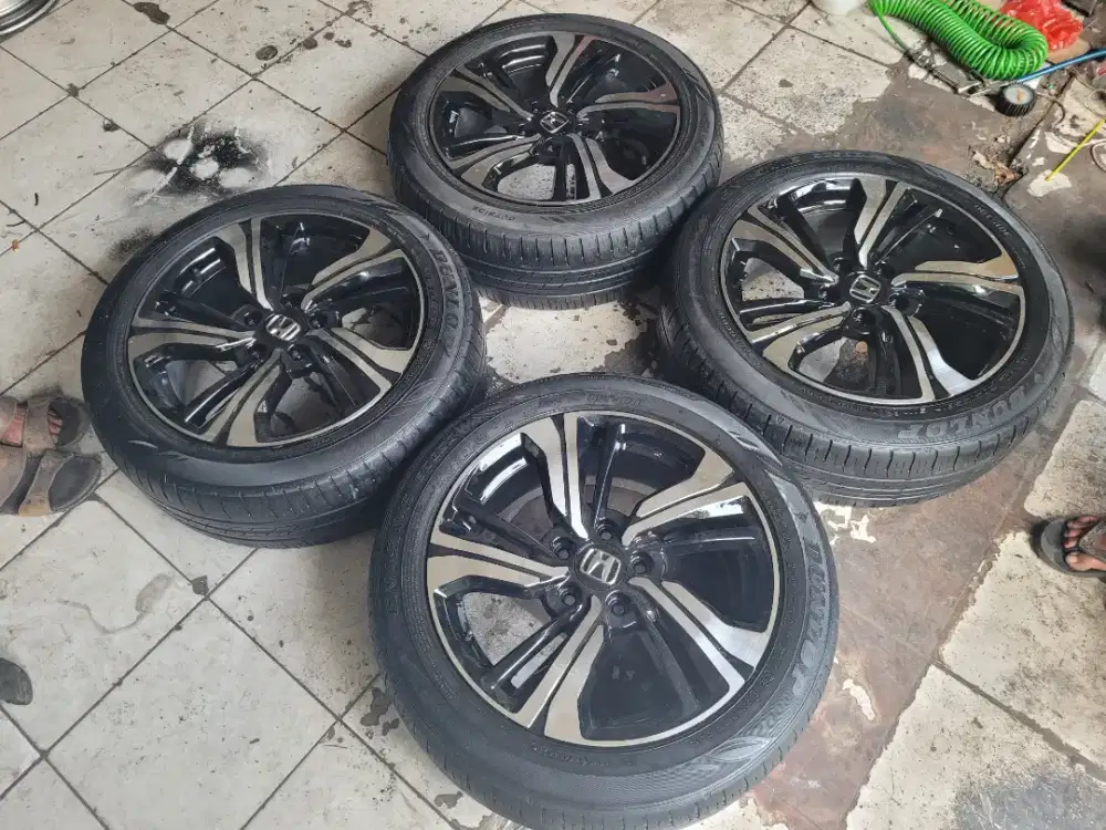 Velg oem honda civic turbo R17 original paket ban second 4pc terima tt