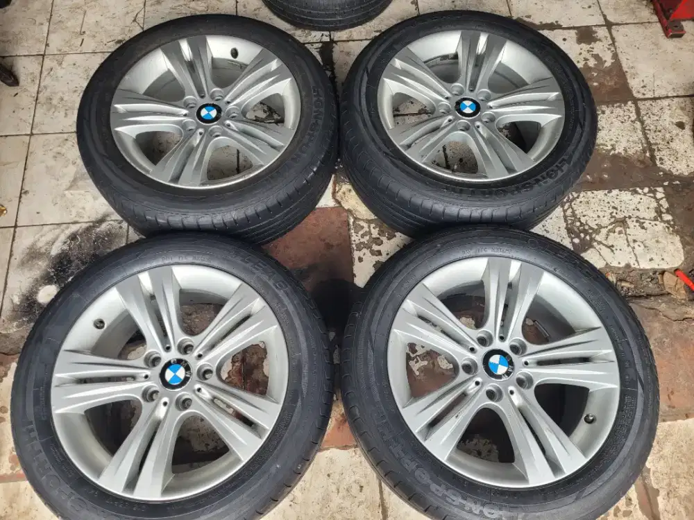Velg bmw F30 R17 original paket ban second 4pcs for bmw seri 3