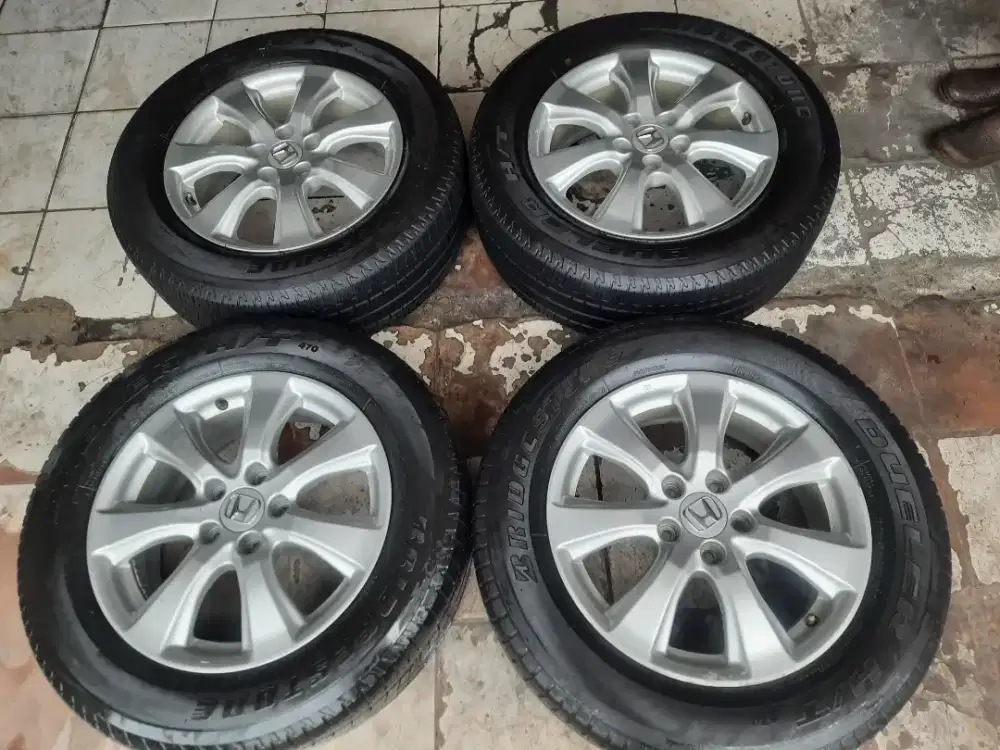 Velg oem crv 2.0 R17 original paket ban second 4pcs terima tt