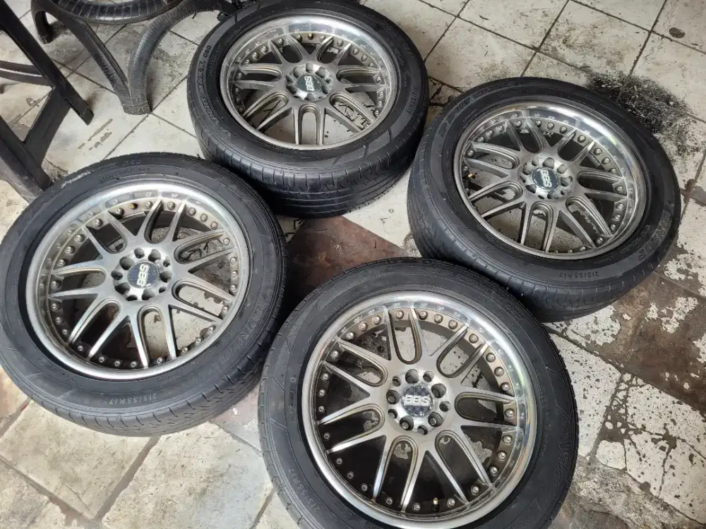 Velg bbs R17 paket ban second bisa innova camry accord civic xpander