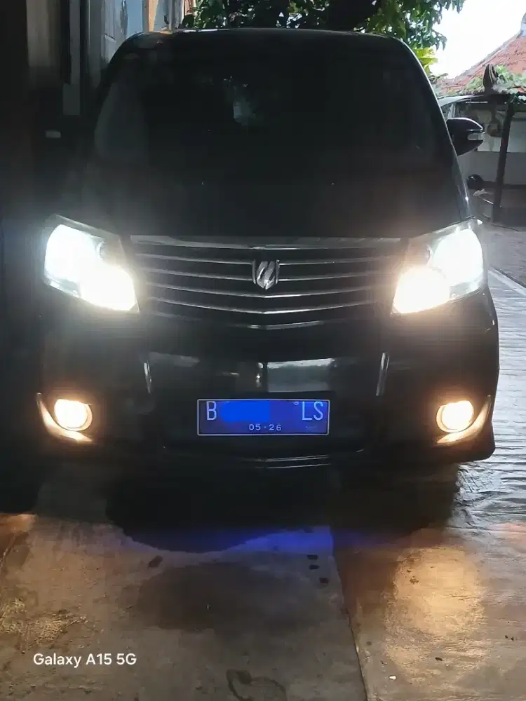 Alphard V type tertinggi, 2005. Mewah, Irit 2,4 cc
