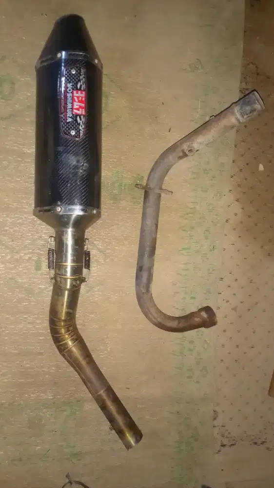 kenalpot full syistem yoshimura purbalingga bekas  ninja rr mono
