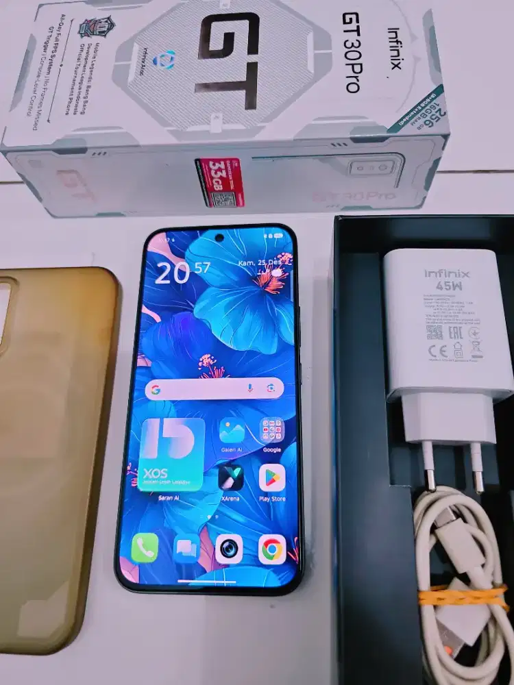 Infinix GT 30 Pro 5G 8/256 Fulset Ori Garansi Bulan 7 2026