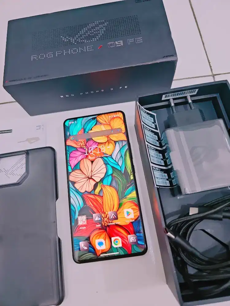 Asus Rog Phone 9 FE 5G 12/512 Fulset Ori Garansi Bulan 10 2026