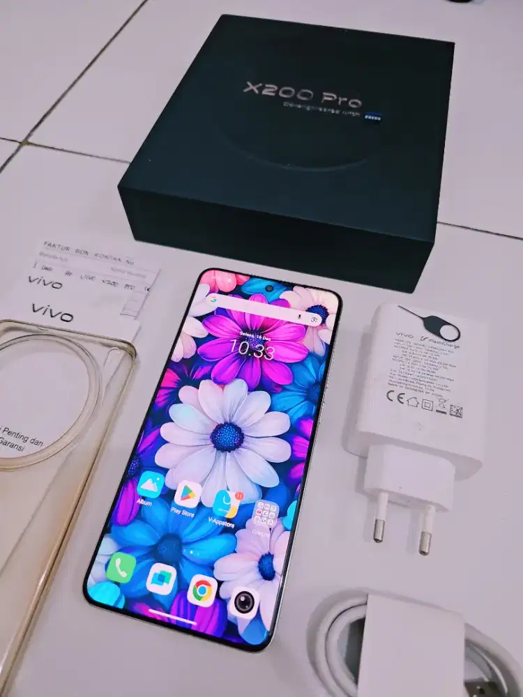 Vivo X200 Pro 5G 16/512 Fulset Ori Garansi Bulan 6 2026