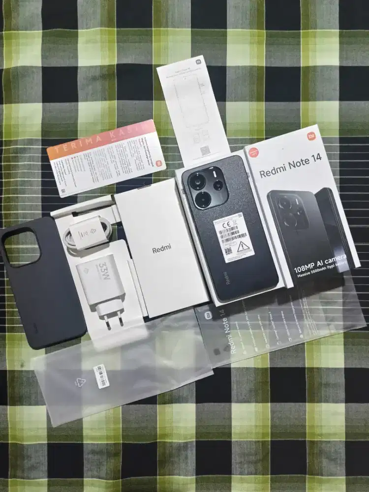 Redmi Note 14 8gb/256gb Baru 2minggu