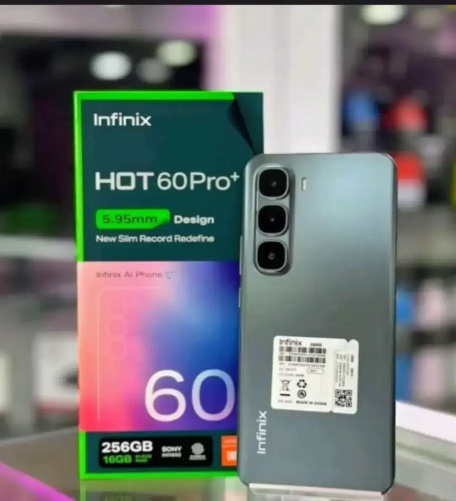 Infinix hot 60 pro + kondisi new belum buka segel