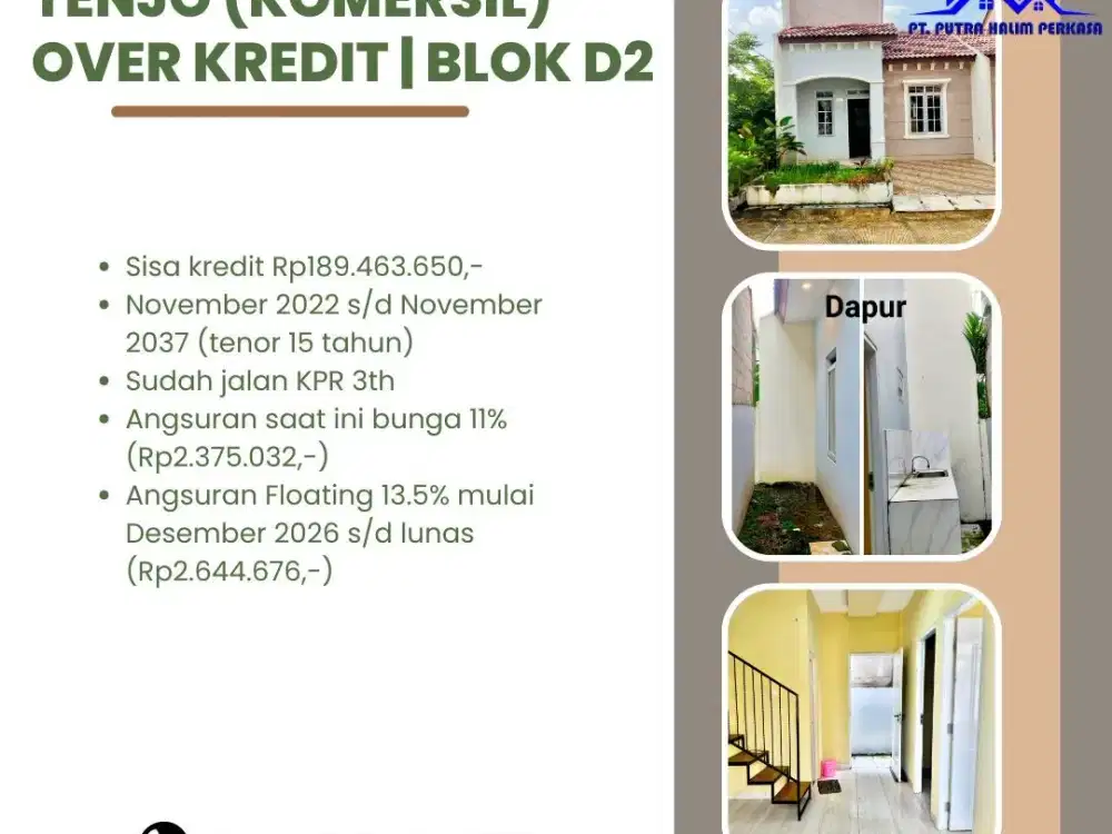 Grand Harmoni 5 Tenjo (Komersil) Over kredit | Blok D2