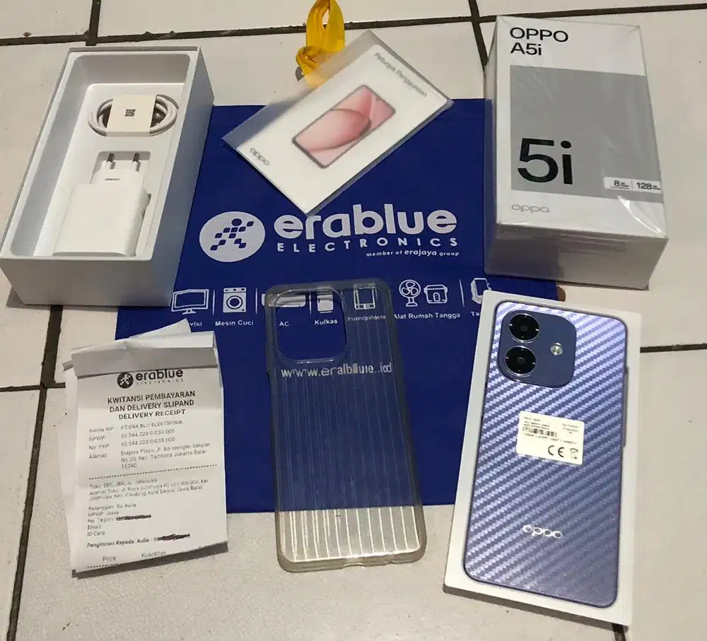 Oppo A5i 4/128gb masih garansi ( bisa tukar tambah )
