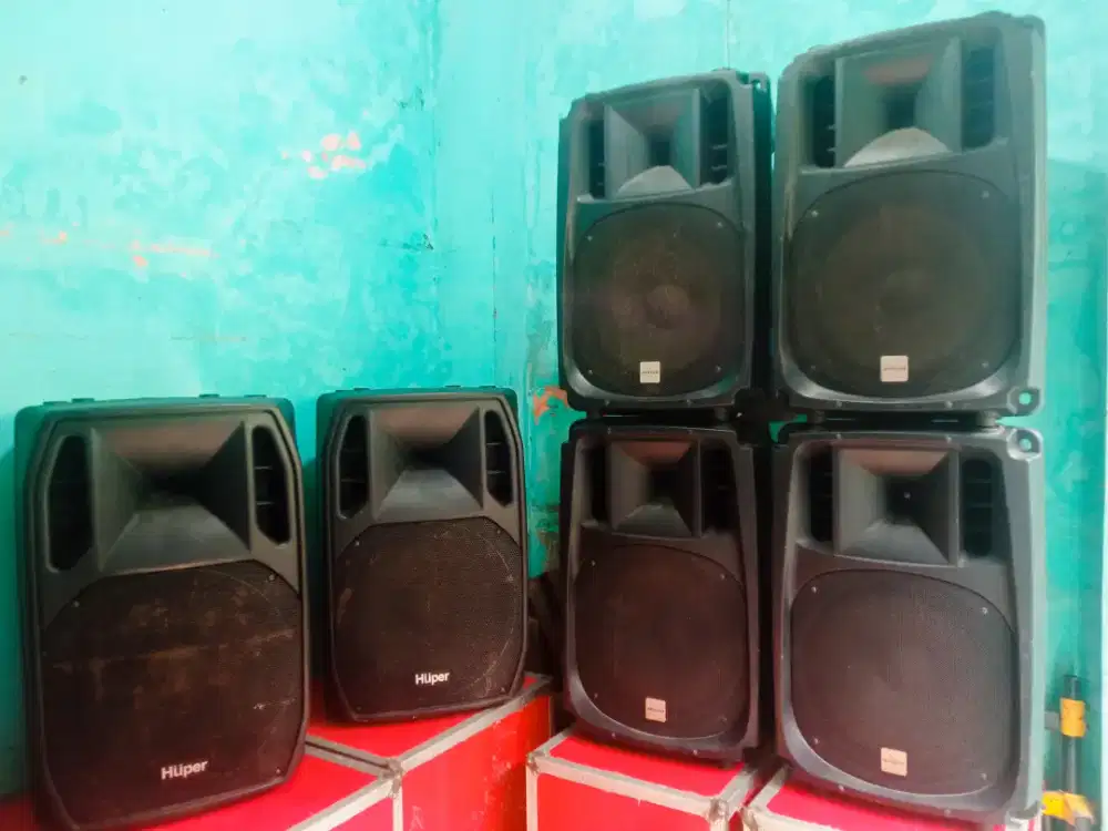 Dijual satu set sound system aktif full
