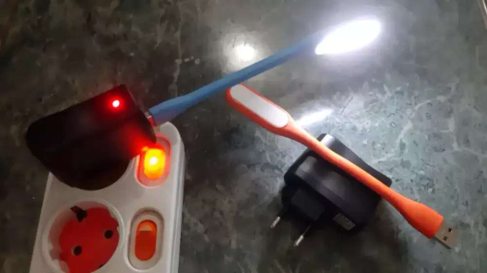 Paket Lampu Malam Tidur Baca Model Sikat & Model Bulat Hemat Listrik