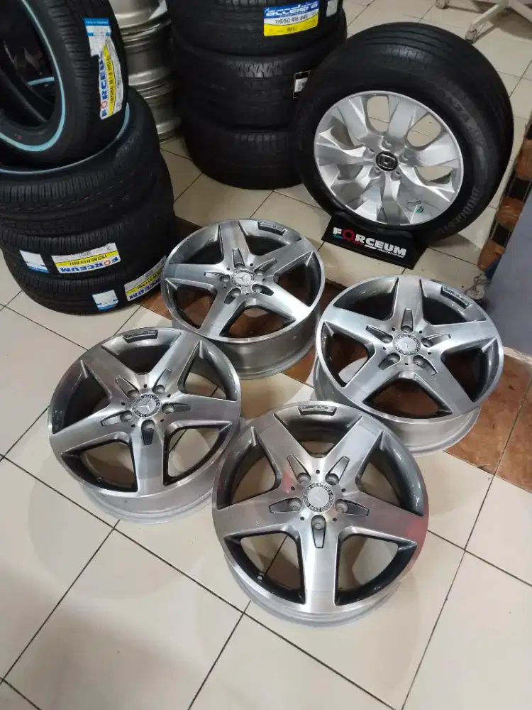 Velg Mercy AMG GLA R.18 Original fit to Alphard Innova Accord CRV