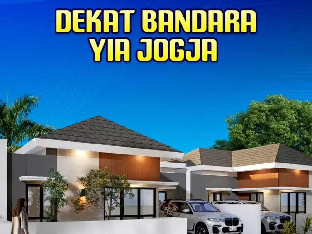 Dijual rumah siap bangun di wates kulon progo bisa kredit ke pemilik free PPN dekat Bandara YIA, 7 Menit Wates Kota