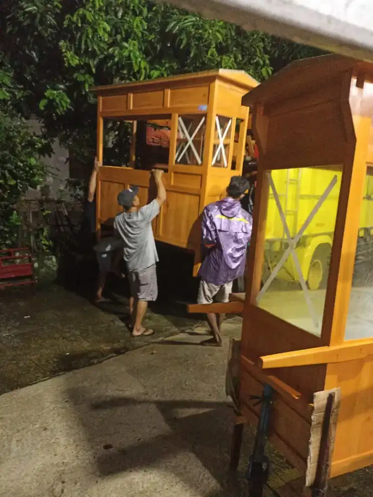 Gerobak Angkringan jg Melayani Pesanan Grobak Bakso Mie Bubur Sate dlL