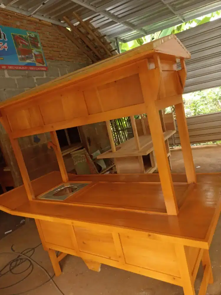 Gerobak Angkringan jg Melayani Pesanan Grobak Bakso Mie Bubur Sate dlL