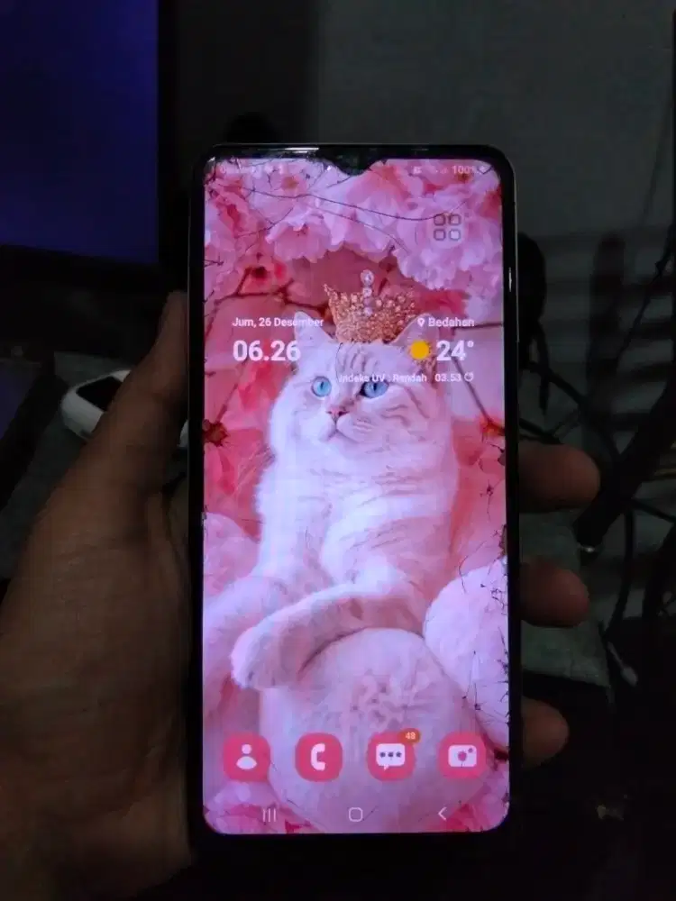 Samsung A12 LCD pecah