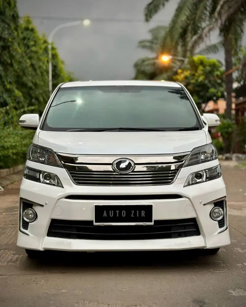 CashCreditDPminim Harga sama Toyota Vellfire ZG 2013