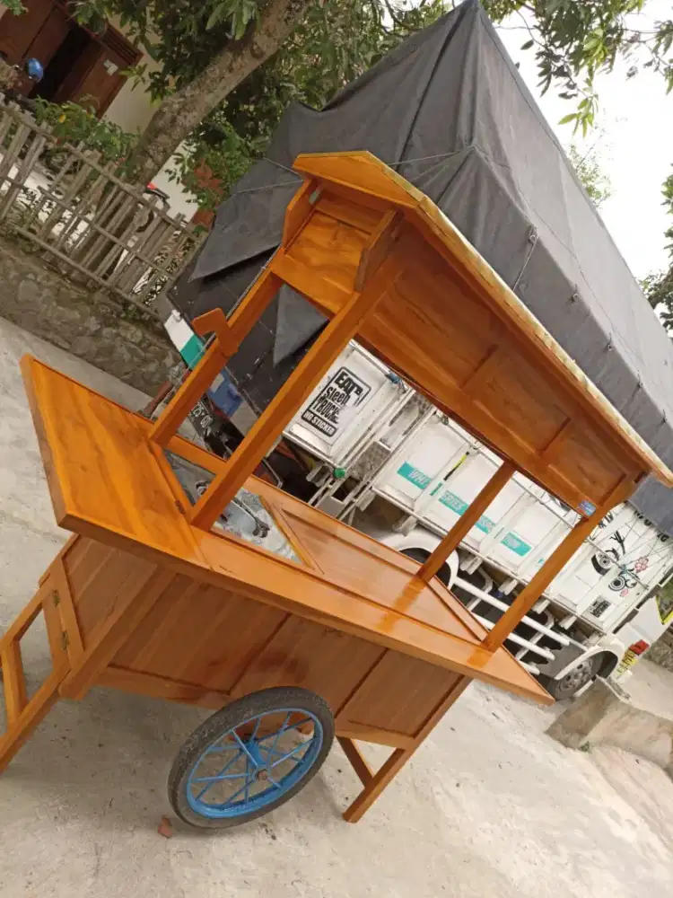 Gerobak Angkringan jg Melayani Pesanan Grobak Bakso Mie Bubur Sate dlL