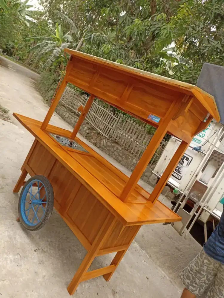Gerobak Angkringan jg Melayani Pesanan Grobak Bakso Mie Bubur Sate dlL