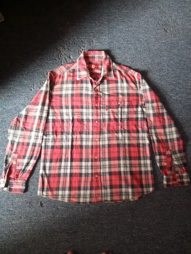 Kemeja Flanel Converse Original