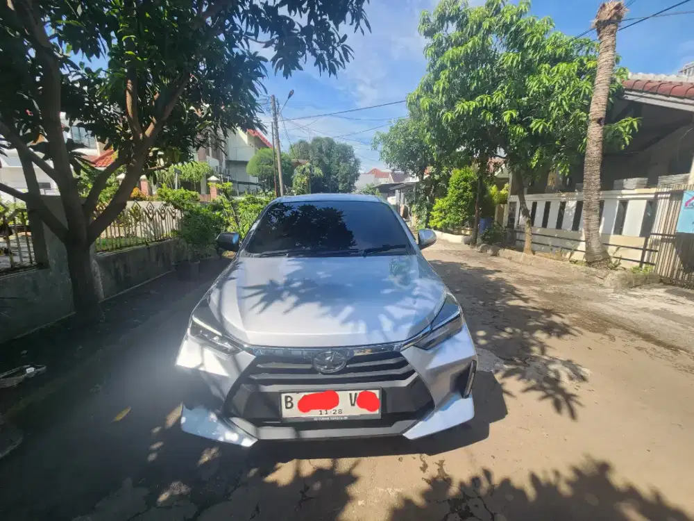 Toyota Agya G A/T  tahun 2023 Silver