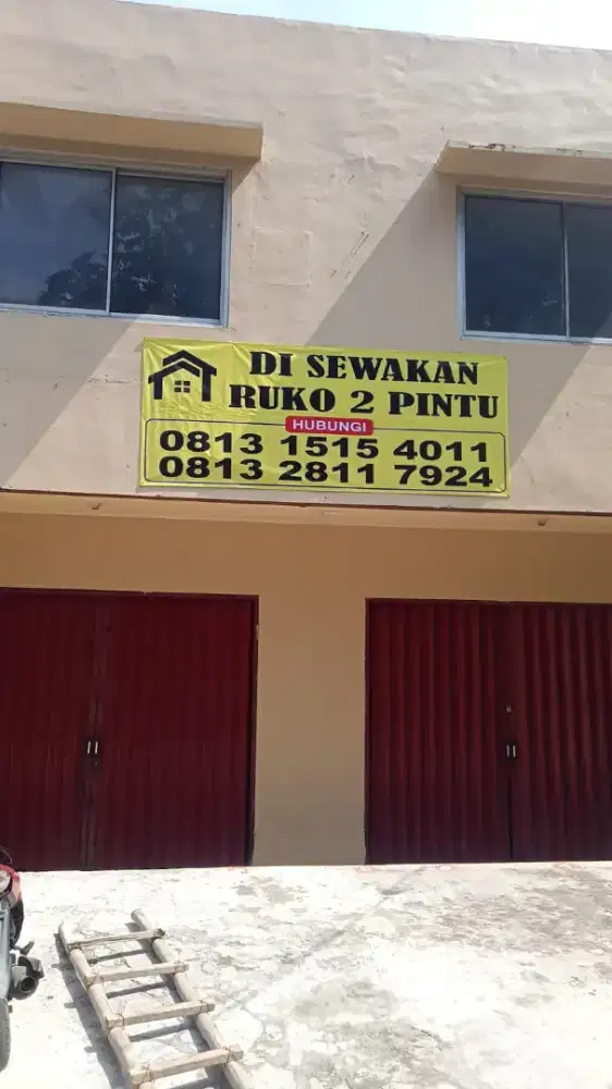 DISEWAKAN RUKO 2 PINTU