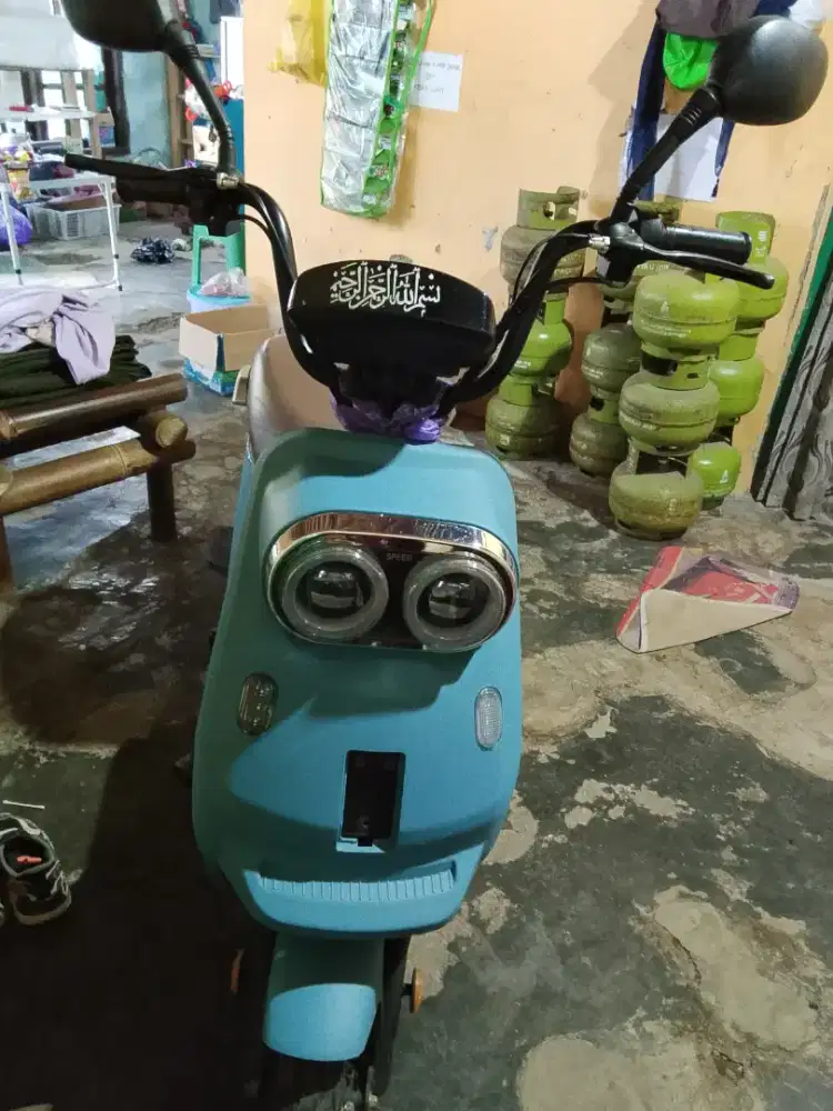 Sepeda listrik  merk exotic