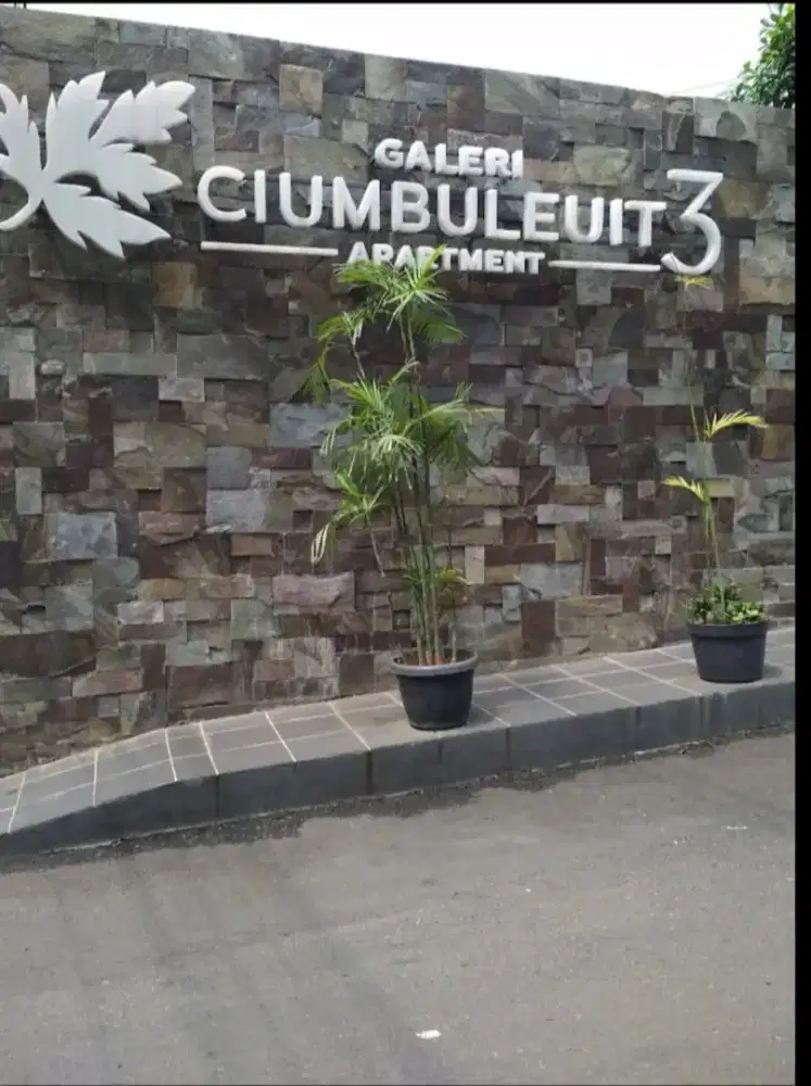 Apartemen Ciumbuleuit 3 termurah pasaran 700 jtan lantai 20 SHM