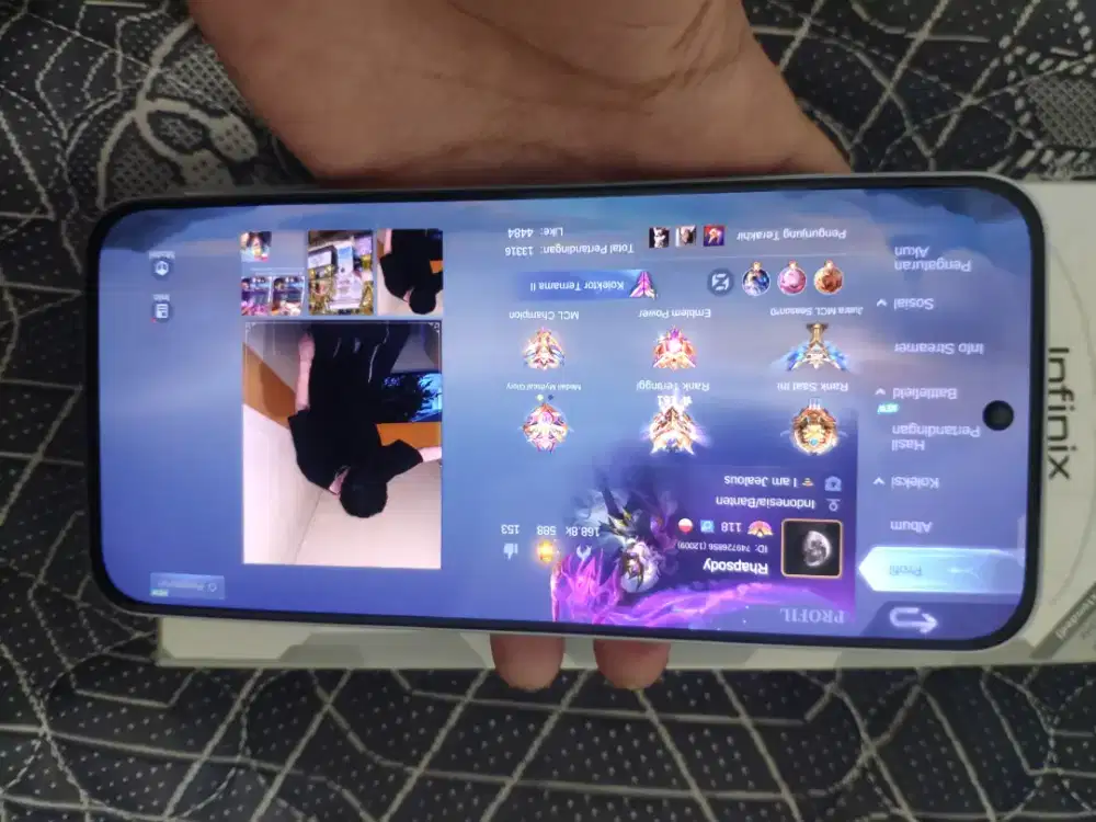 Infinix GT 30pro mulus pemakaian 1 bulan