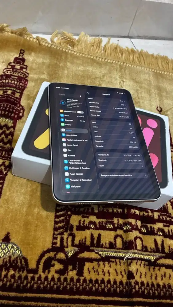 Jual ipad mini 7 256 gb
