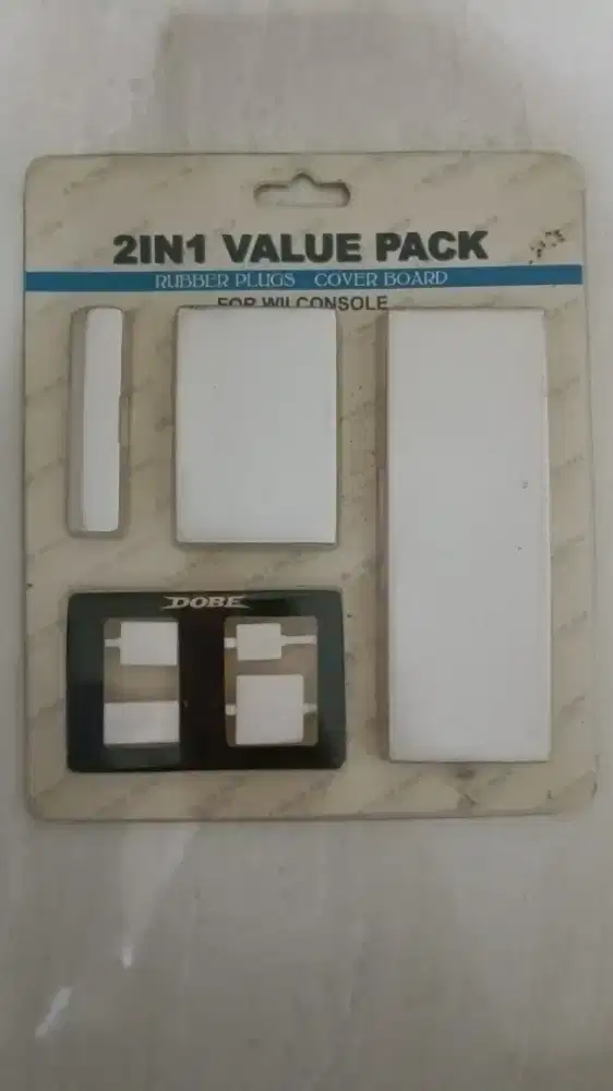 Wii rubber plug and cover board