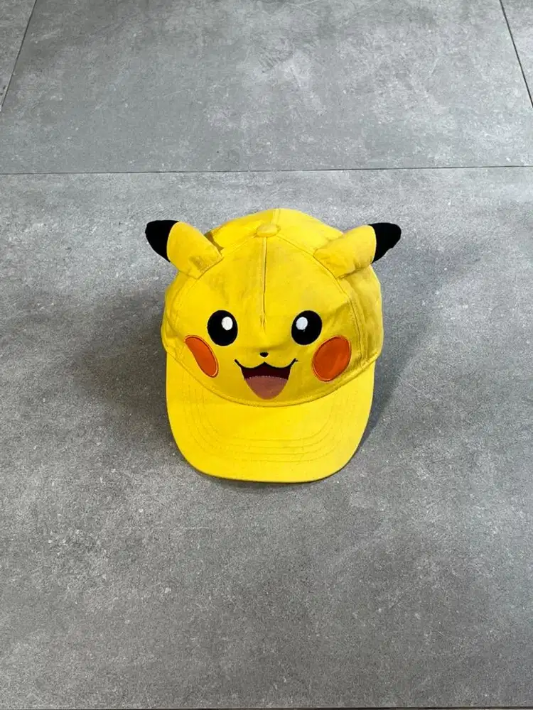 Topi Pikachu Pokemon Cap