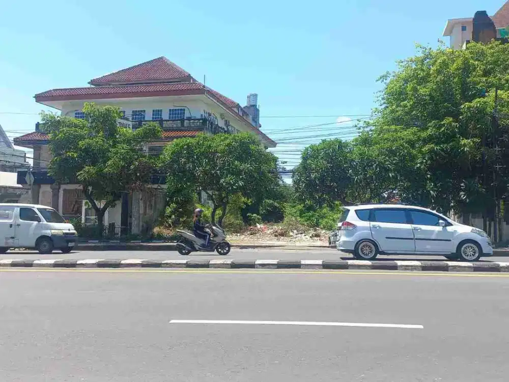 DIJUAL TANAH LUAS DI JALAN BYPAS NGURAH RAI KUTA DENPASAR