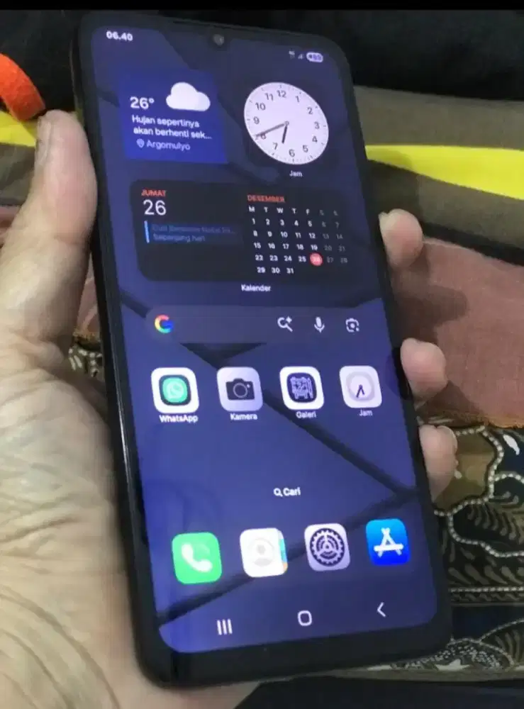 SAMSUNG A05 4/128 Hitam Resmi SEIN