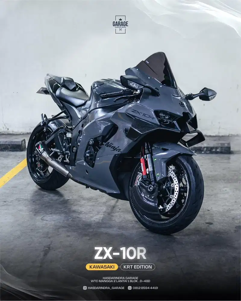 Kawasaki ZX10R 2022 hedon dan terawat bs TT