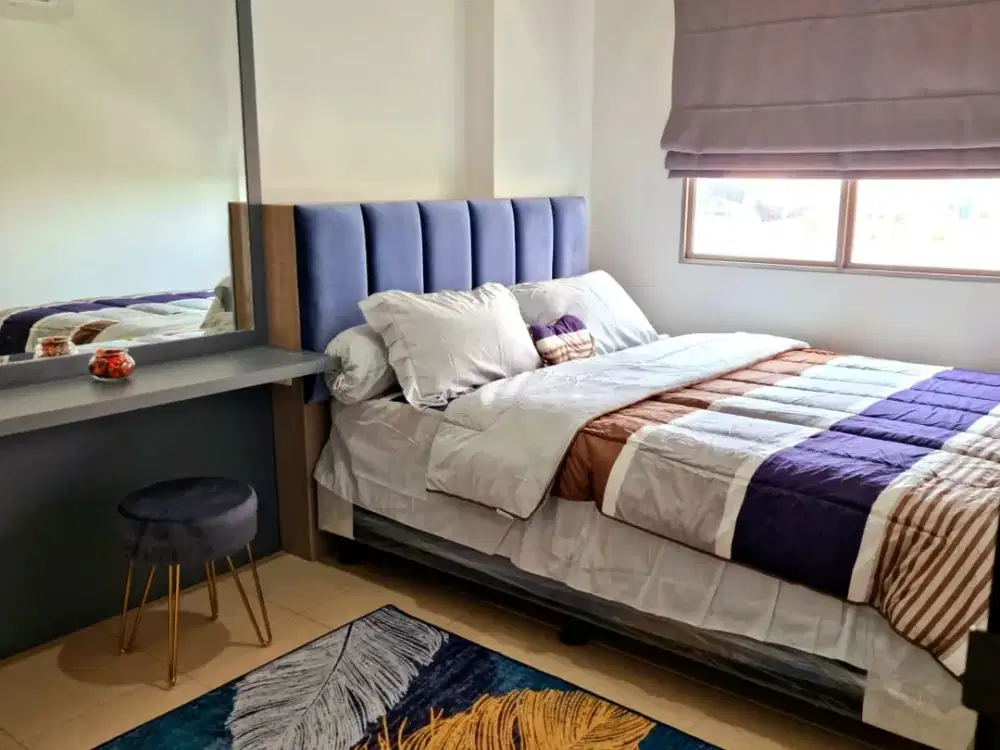 Dijual: 1 unit 1KT Fully Furnished di Belmont Residence Tower Athena Lantai 8, Kembangan, Jak-Bar