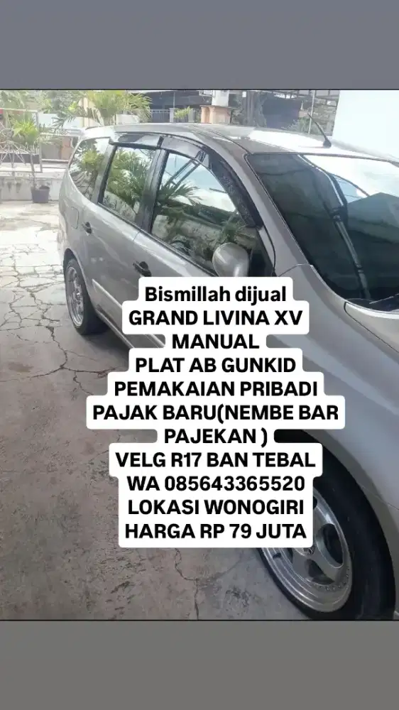 jualgrand livina xv 2010