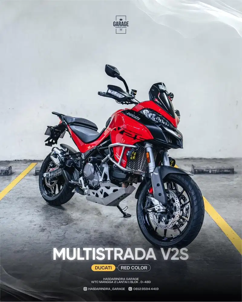 Ducati Multistrada V2S 2022 hedon dan terawat bs TT