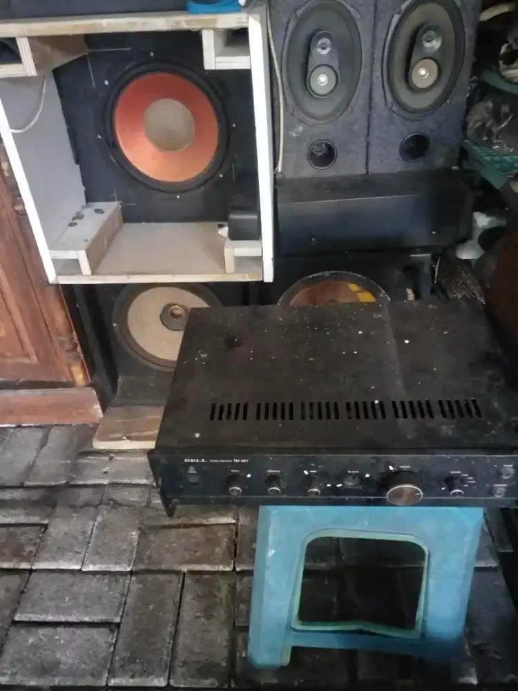 Amplifier dan spiker jual murah