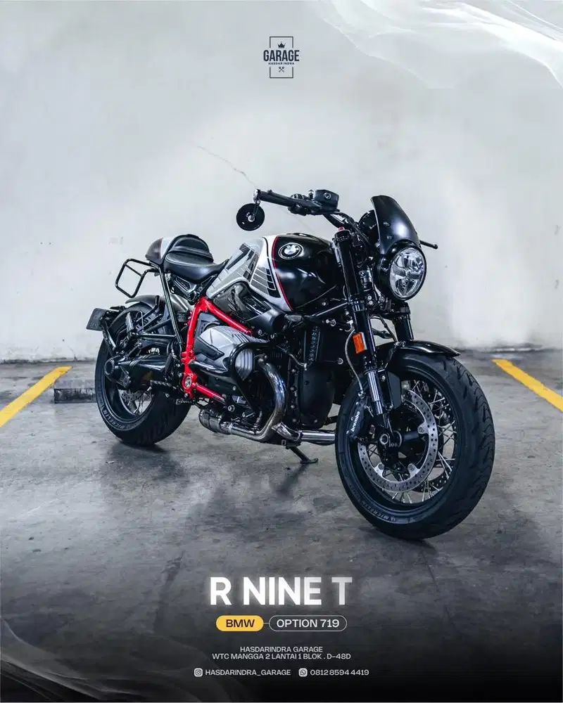 BMW R nine T option719 2022 like new bs TT